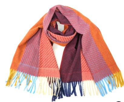 Large Pashmina Scarf - Red