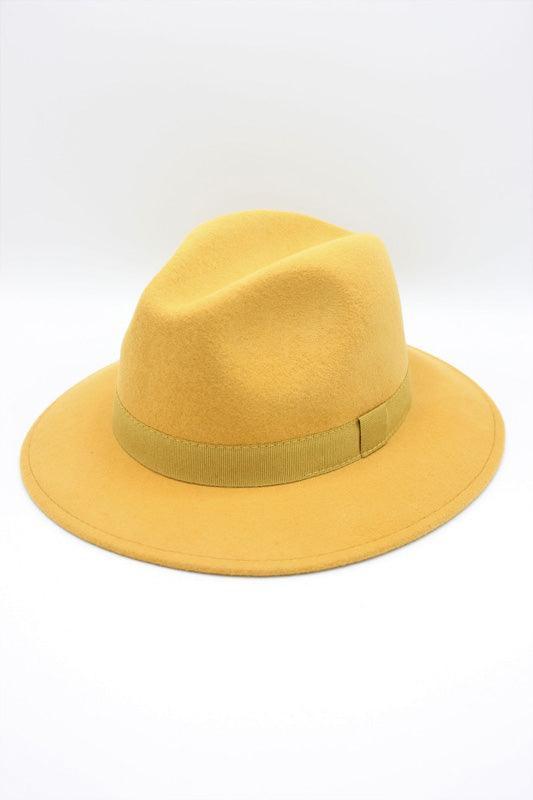 The Mustard Yellow Fedora