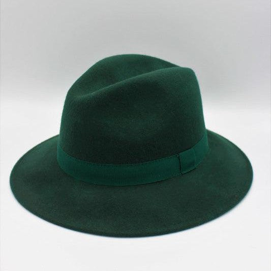 forest green fedora