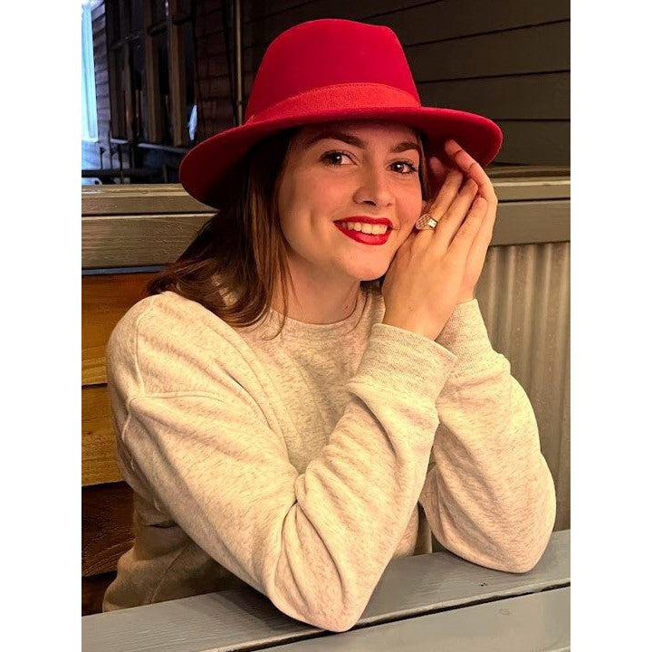 Fedora red women 